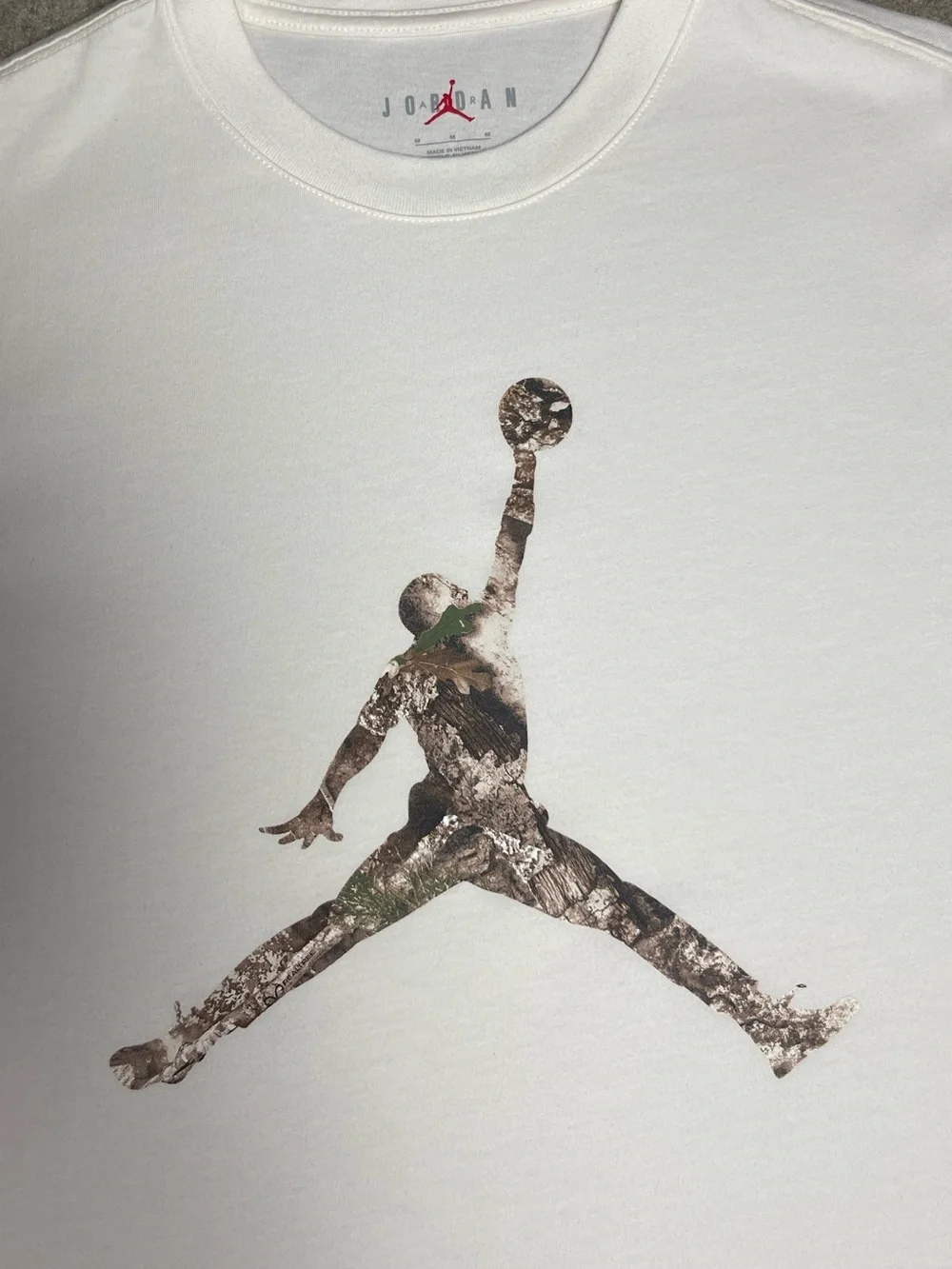 LIKE NEW! Air Jordan Brooklyn Realtree Camo Crewneck 100% Cotton Tee